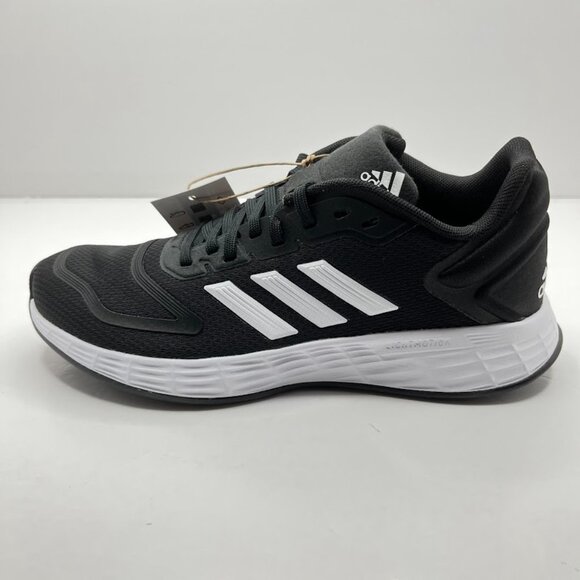 NEW adidas Duramo 10 Low Core Black - Size 4 - Picture 3 of 8